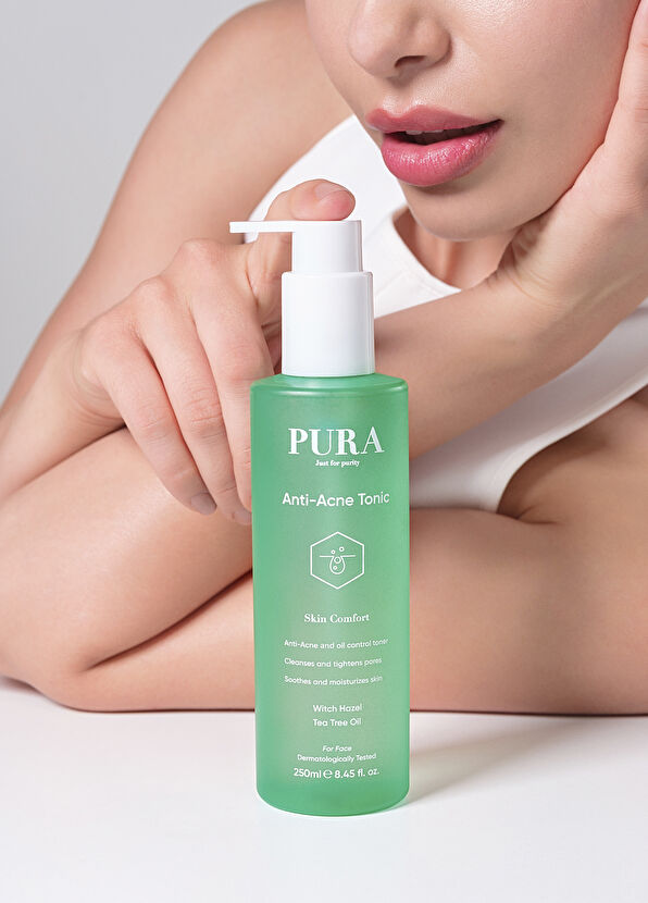 PURA Just for purity Anti Acne Tonic Akne Karşıtı Yüz Toniği 250 ml - 2