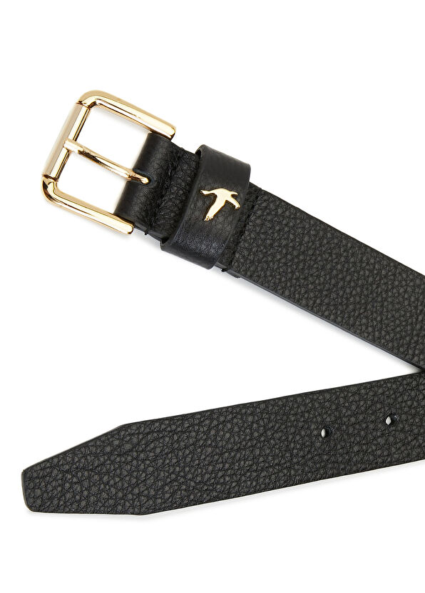 Beymen Club Siyah Kadın Deri Kemer - 2