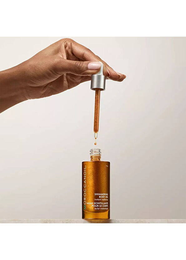 Moroccanoil Shimmering Canlandırıcı Nemlendirici Pırıltılı Vücut Yağı 50 ml - 2
