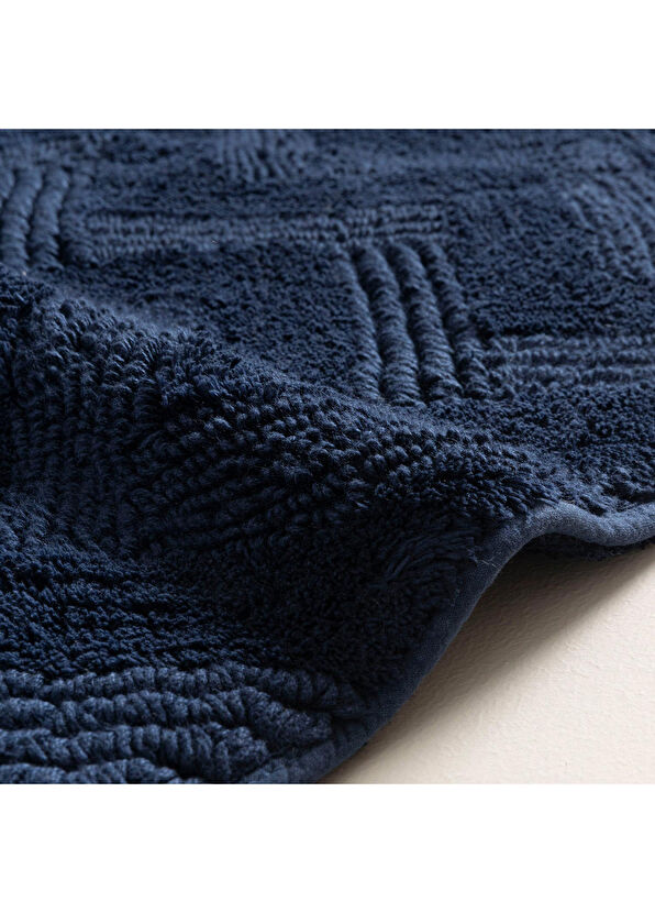 Chakra Delmar Bathroom Rug 60x100 cm Marine Blue - 3