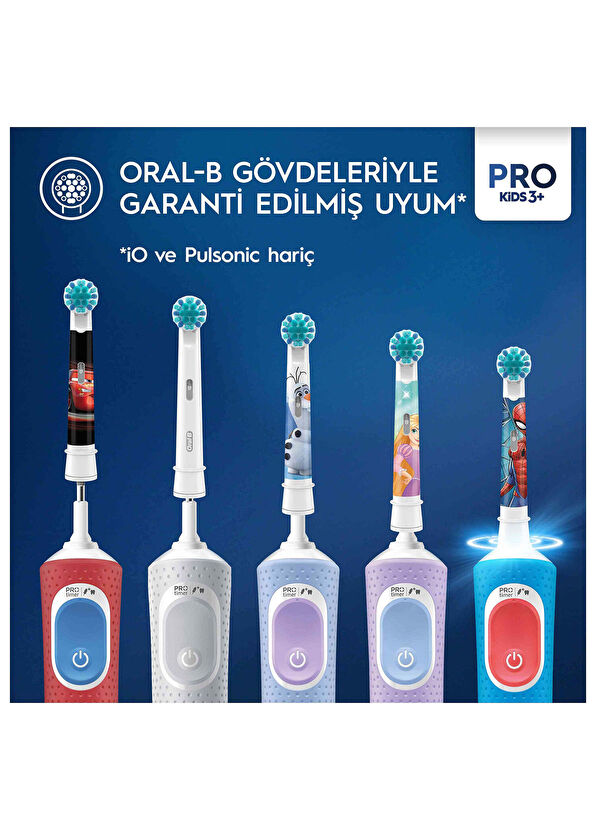 Oral-B Pro Kids Spiderman 2'li Şarjlı Diş Fırçası Yedek Başlığı - 4