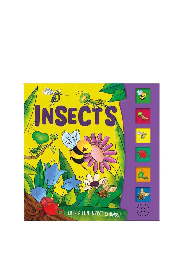 North Parade Publishing - Insects 6 Button Sound Book Yabancı Dil Sesli ...