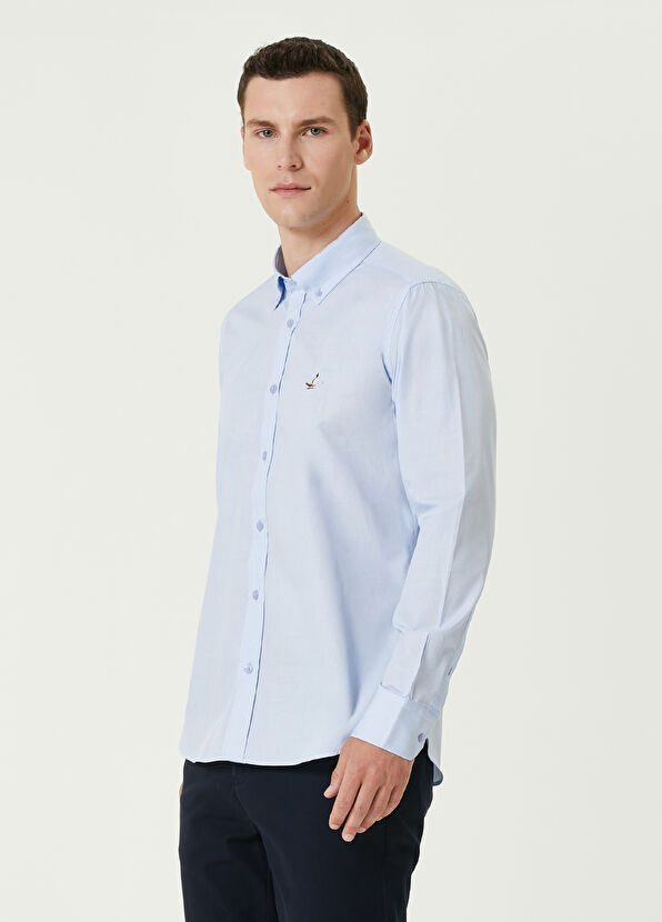 Beymen Club Slim Fit Mavi Gömlek - 2