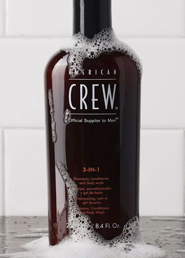 American Crew 3 In 1 Classıic For Men Arındırıcı Şampuan 1000 ml - 2