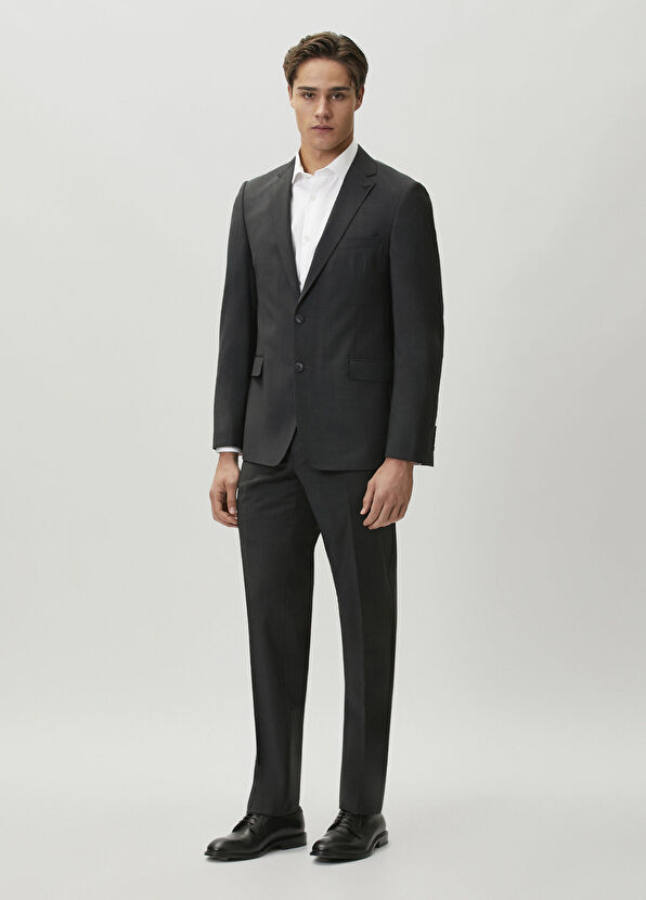 Beymen Club Drop 6 Anthracite Wool Suit - 4
