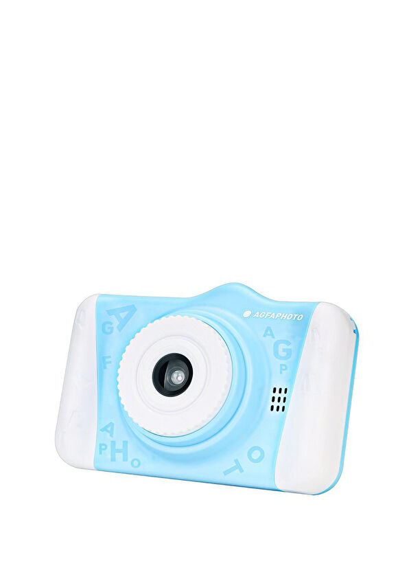 Cámara Infantil AgfaPhoto Realikids CAM Impermeable 2 | 12MP Y Vídeo HD | Modo Selfie, Filtros Y Juegos | Azul