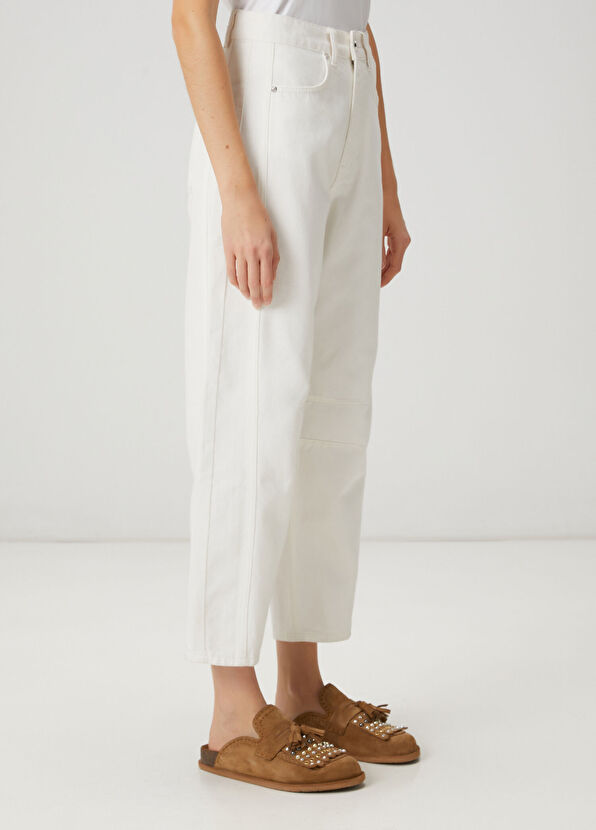 Beymen Club Slouchy Ecru Jeans - 3