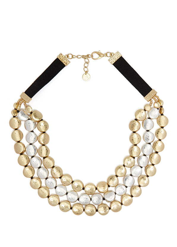 Beymen Club Gold Silver Women's Necklace - 2