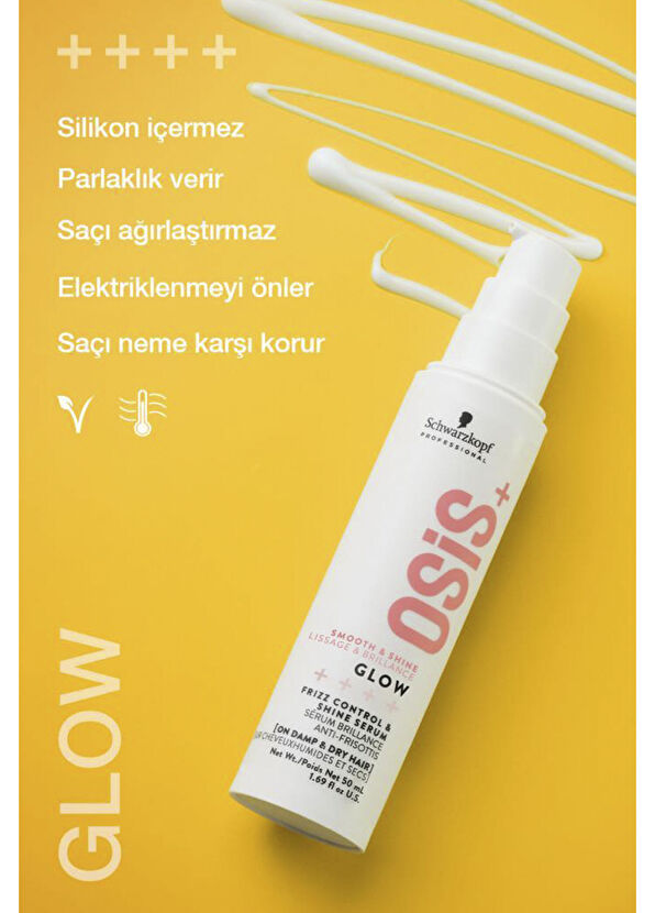 Osis Glow Anti-Frizz Shine Hair Serum 50 ml - 2