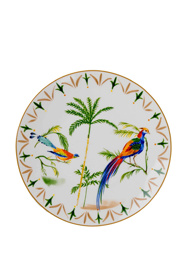 To Thine Own Penna White Porcelain Serving Plate - 1