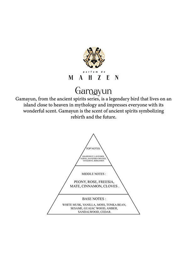Parfum de Mahzen Gamayun Extraıt De Parfum 100 ml Unisex Parfüm - 3