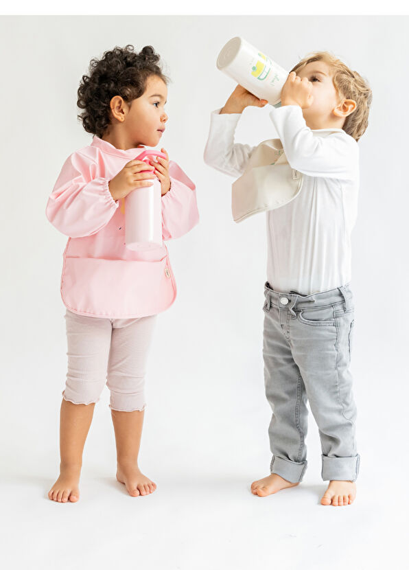 Saro Happy Dino Paslanmaz Çelik Pipetli Termos Suluk 500ml - 3