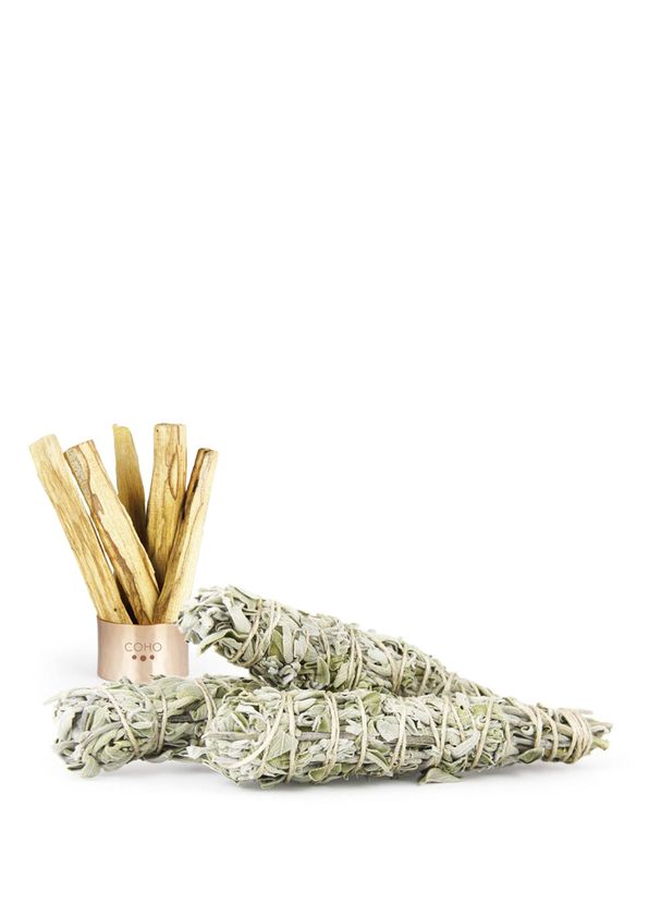 Coho Objet Coho Natural 5 Palo Santo 3 Sage Incense Set - 1
