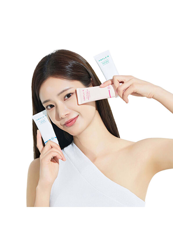 AMPLE:N Solar Shot Peach Tone Up Sun Cream SPF50+ Güneş Kremi 40 ml - 4