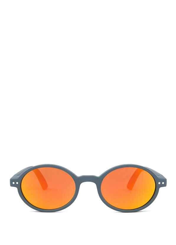 Sun's Good The Oval Orange Sunglasses - 1
