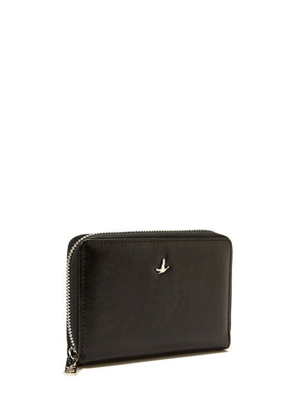 Beymen Club Black Women's Leather Card Holder - 2