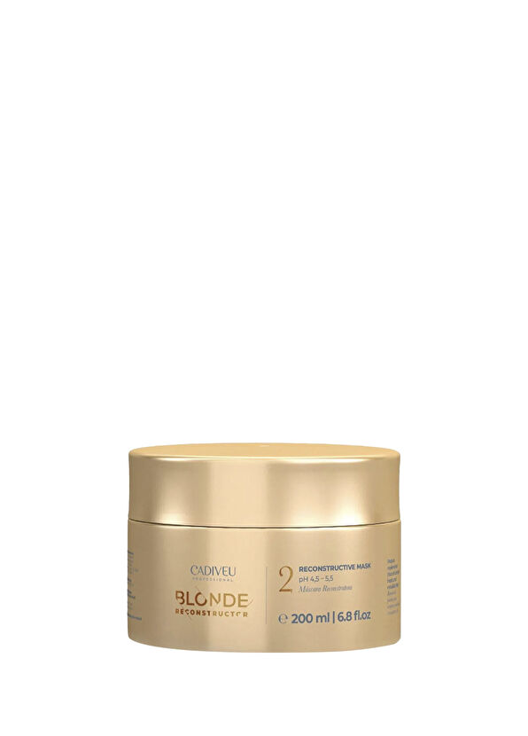 Cadiveu Blonde Reconstructor Yapılandırıcı Saç Maskesi 200 ml - 1