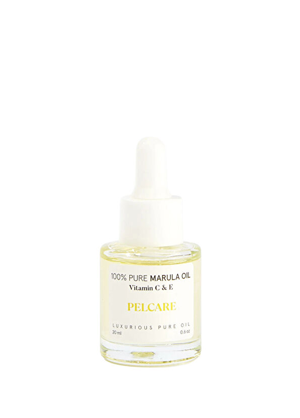 Pelcare 100% Pure Marula Oil Yüksek C Vitamini İçeren Saf Botanik Nemlendirici Cilt Bakım Yağı 20 ml - 1