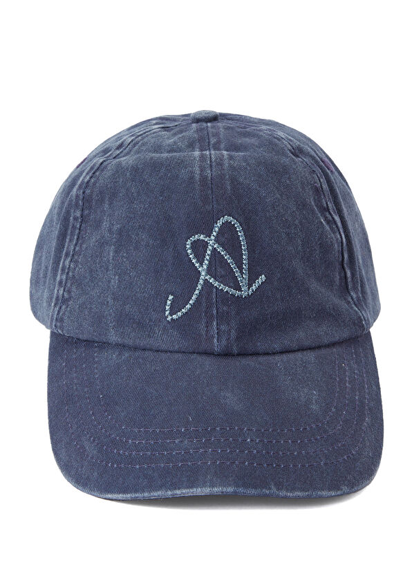 Koyu Mavi Erkek Şapka - Görsel 3