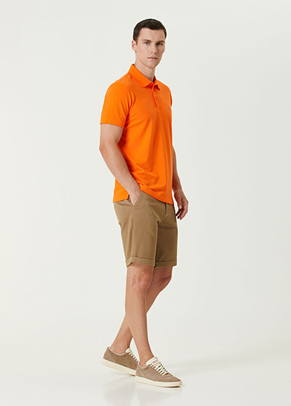 Beymen Club Comfort Fit Turuncu Polo Yaka T-shirt - 3