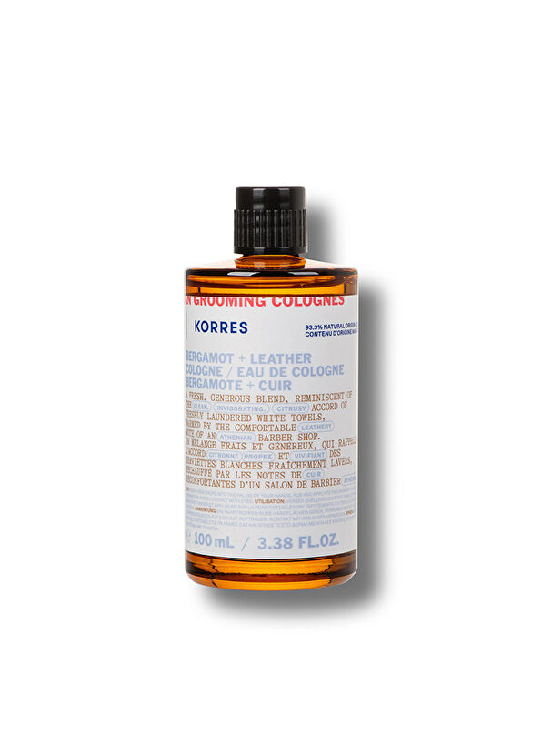 Korres Athenian Grooming Bergamot + Leather EDC 100 ml Men's Perfume - 2