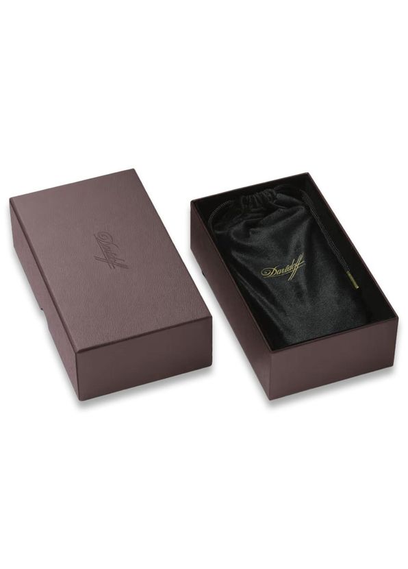 Davidoff Iconic Seri Kırmızı Gold Deri 3'lü 64 Ring Puro Kılıfı  - 3