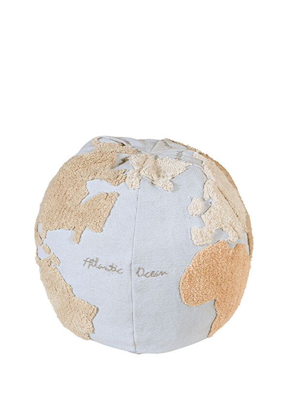 Lorena Canals World Map Çocuk Odası Puf - 2