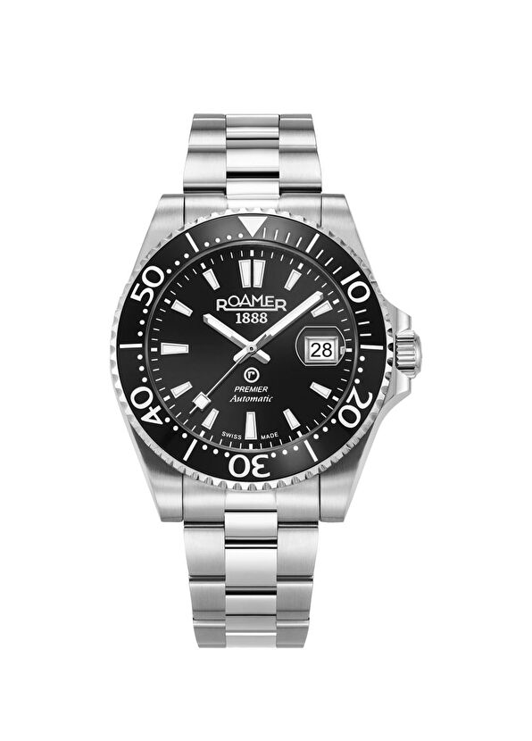 Roamer 986983-41-85-20 Gri Çelik Erkek Kol Saati - 1