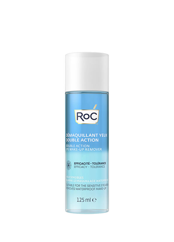 Roc Double Action Eye Make Up Remover Double Action Eye Makeup Remover 125 ml - 1