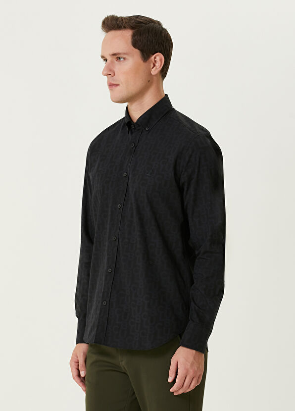 Beymen Club Slim Fit Black Shirt - 4