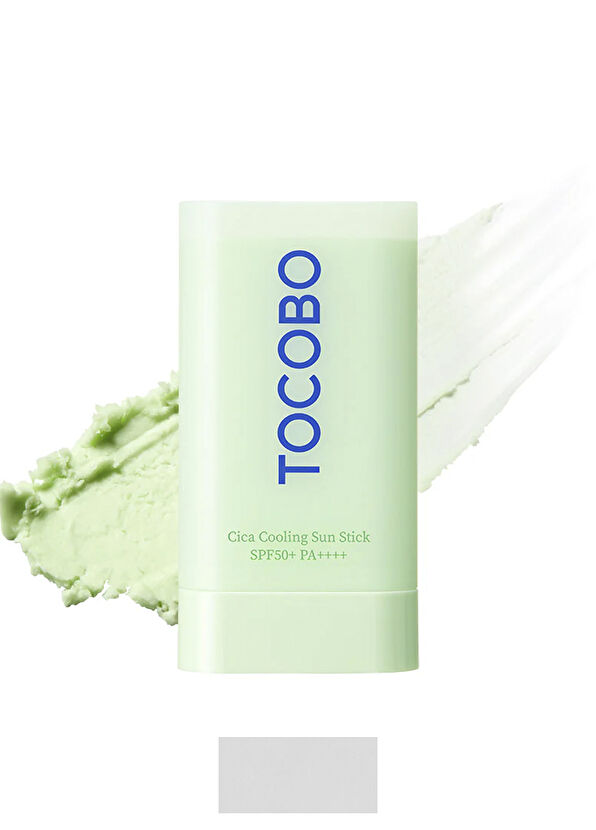 Tocobo Cica Cooling Sun Stick SPF50+ PA++++ Yatıştırıcı & Serinletici Vegan Stick Güneş Koruyucu Krem 18 gr - 2