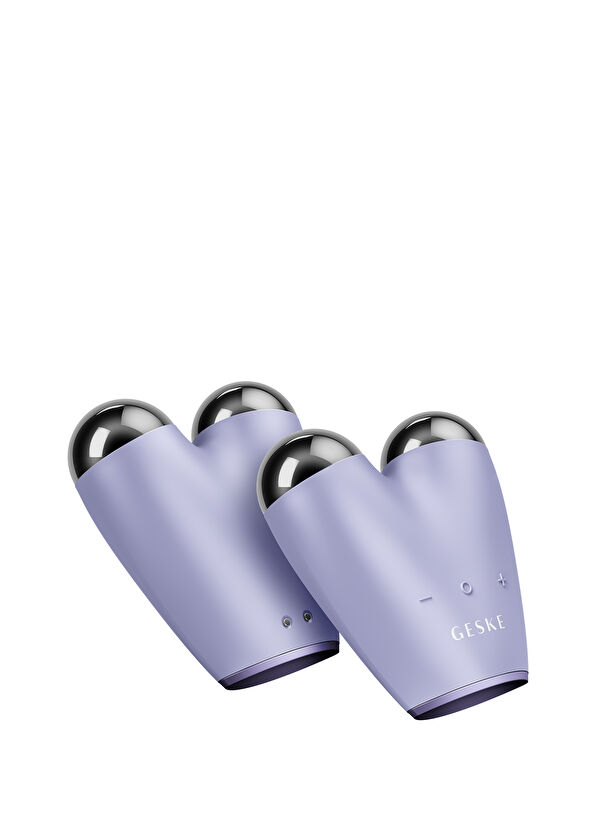 Geske MicroCurrent Face Lifter Purple Vibrating Microcurrent Anti-Aging Face and Body Tightening Device - 2