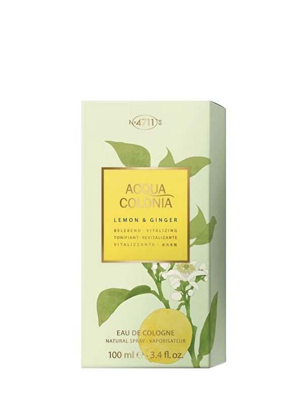 No:4711 Acqua Colonia Vitalizing Lemon & Ginger EDC 100 ml Unisex Parfüm - 1