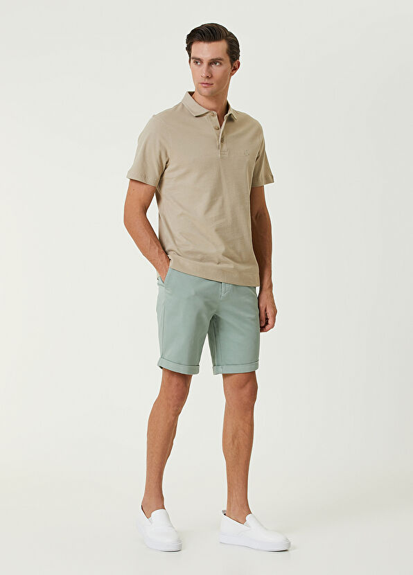 Beymen Club Comfort Fit Mink Polo Collar T-shirt - 3