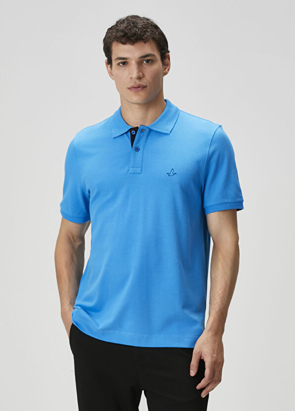 Beymen Club Comfort Fit Kobalt Polo Yaka T-shirt - 1