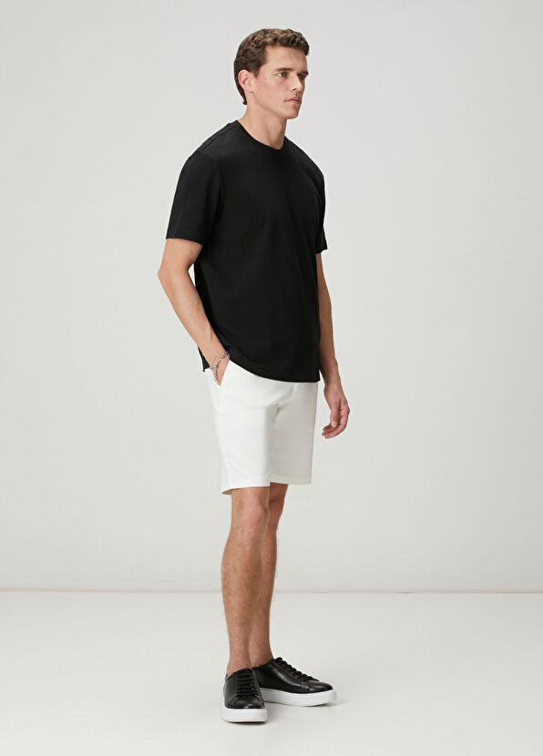 Beymen Club Relax Fit Black Basic T-Shirt - 3