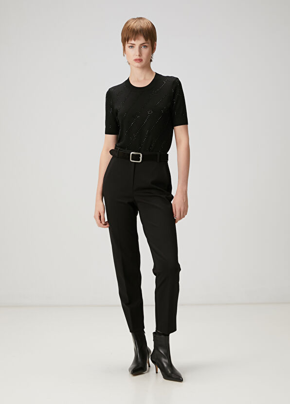 Beymen Club Siyah Taşlı Triko - 2