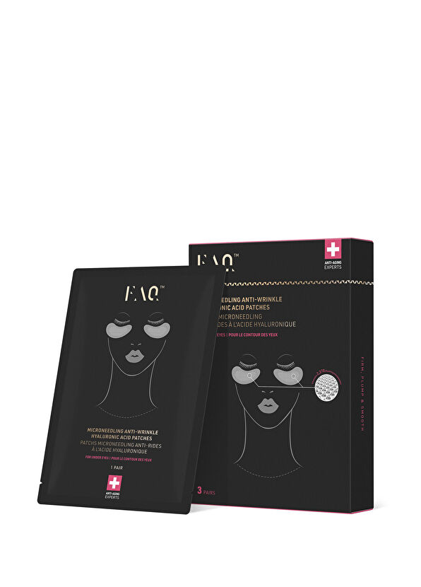 Foreo Microneedling Anti-Wrinkle Hyaluronic Acid Patches For Under Eyes 3-Pack Microneedling Acid Band - 1