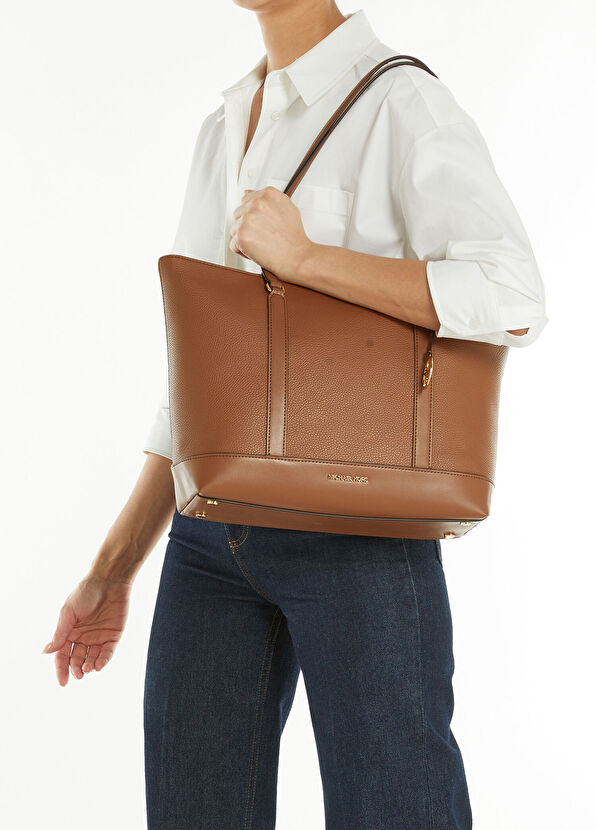 Michael Michael Kors Andie Tan Women's Shopping Bag - 2
