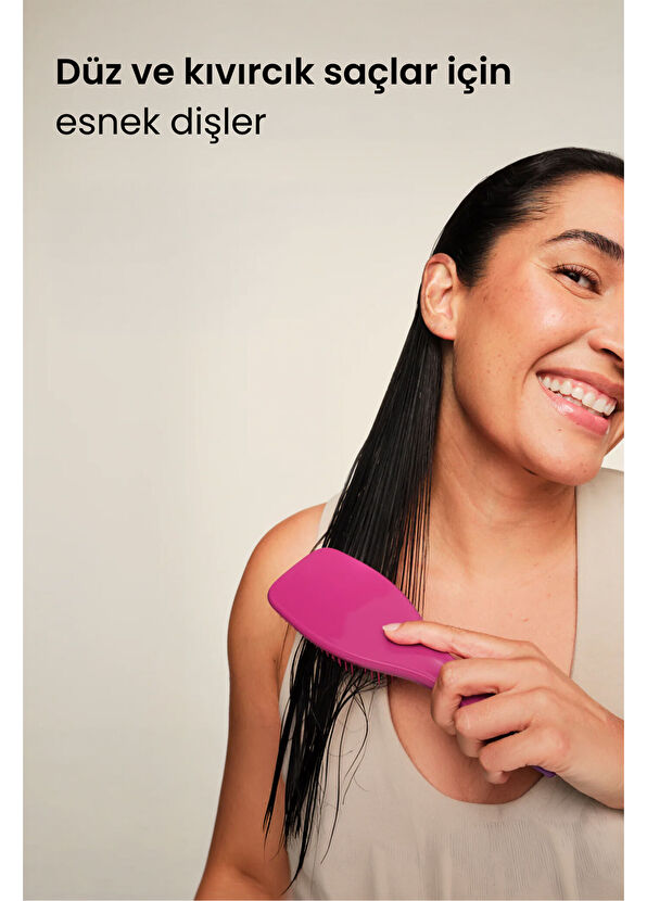 Tangle Teezer Ultimate Detangler Electric Raspberry Hairbrush - 3