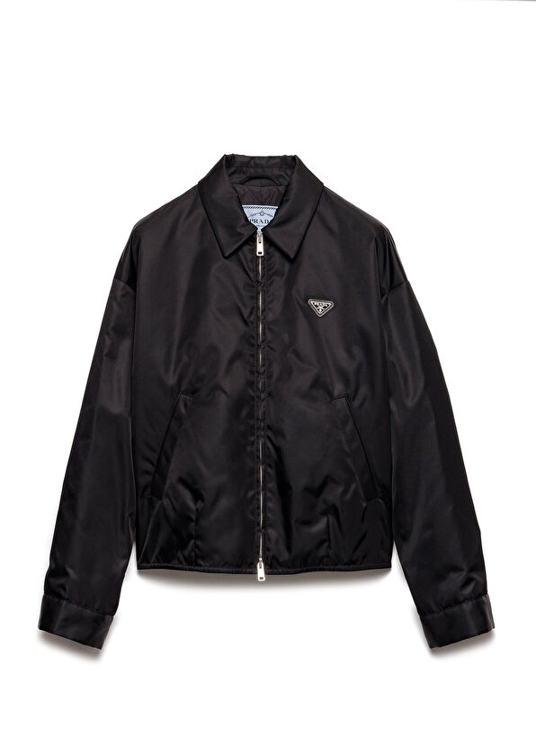 Prada Siyah Re-Nylon Kadın Bluzon Ceket - 1
