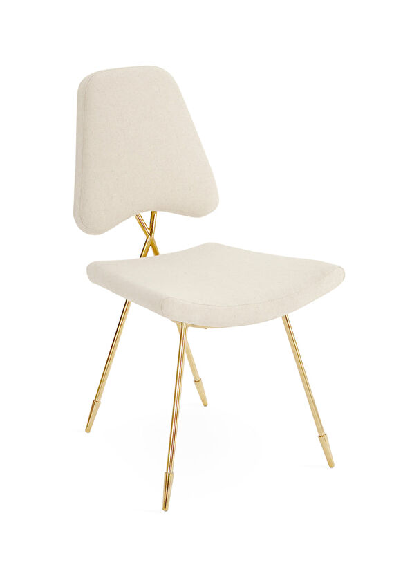 Jonathan Adler Maxime White Dining Chair - 1