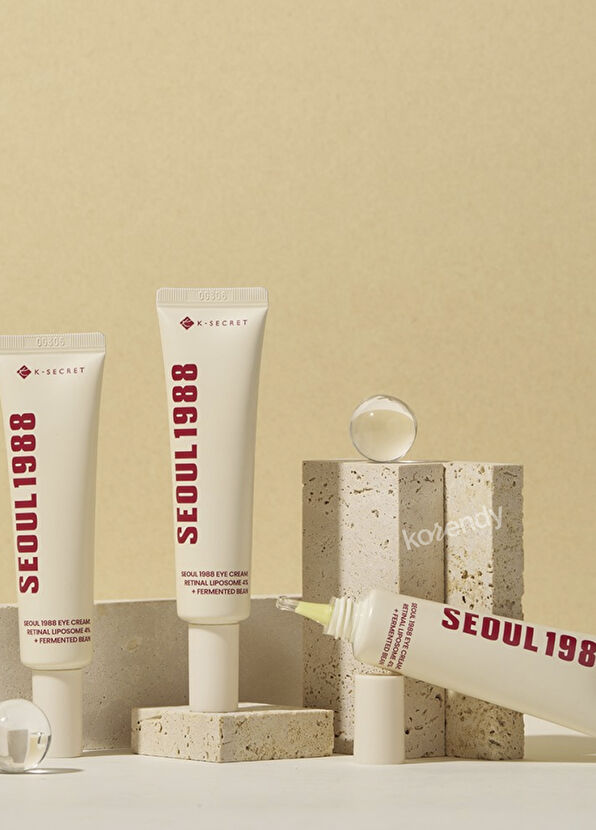 K-Secret Seoul 1988 Eye Cream Retinal Liposome 4% + Fermented Bean İnce Çizgi Önleyici ve Elastikiyet Koruyucu 3 Peptitli ve Retinalli Göz Kremi 30 ml - 2