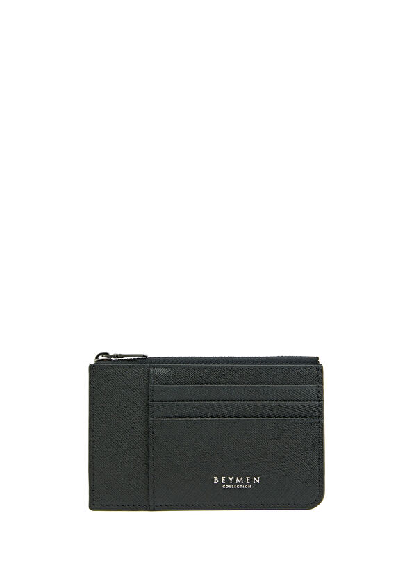 Beymen Collection Siyah Erkek Deri Kartlık - 1