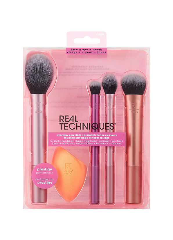 Real Techniques Everyday Essentials Makyaj Fırça Seti  - 2