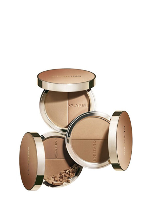 Clarins 01 Ever Bronze Kompakt Açık Bronz Pudra - 2