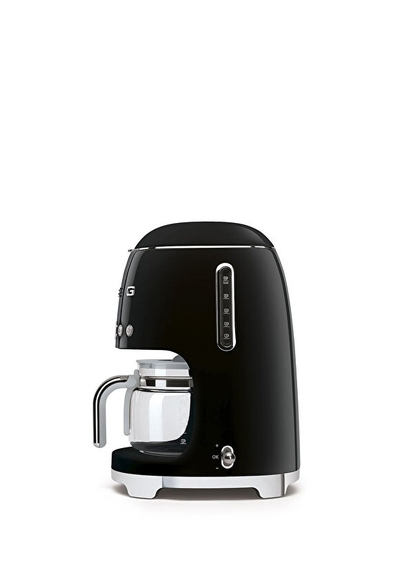 Smeg 50s Retro Style Black Filter Coffee Machine - 3