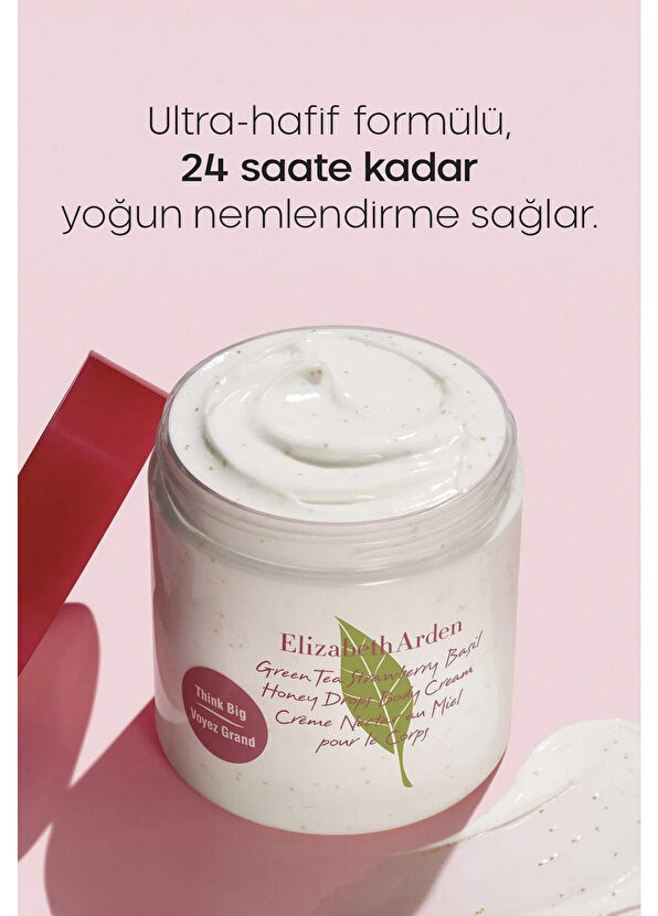 Elizabeth Arden Green Tea Strawberry Basıl Honey Drops Body Cream Nemlendirici Vücut Kremi 500 ml - 2