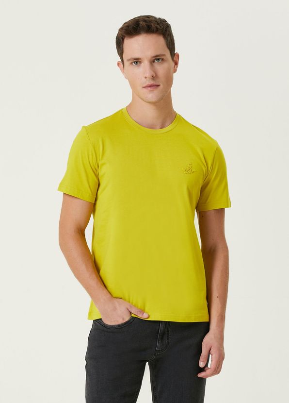 Beymen Club Açık Yeşil Minik Parça Logolu T-shirt - 1
