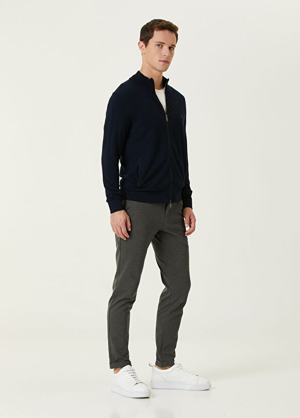 Beymen Club Lacivert Basic Triko Hırka - 3